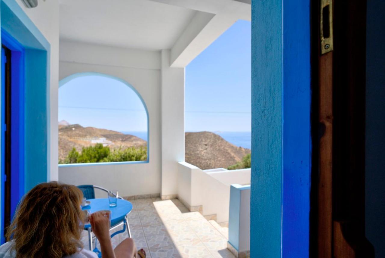Hotel Panselinos à Anafi Extérieur photo